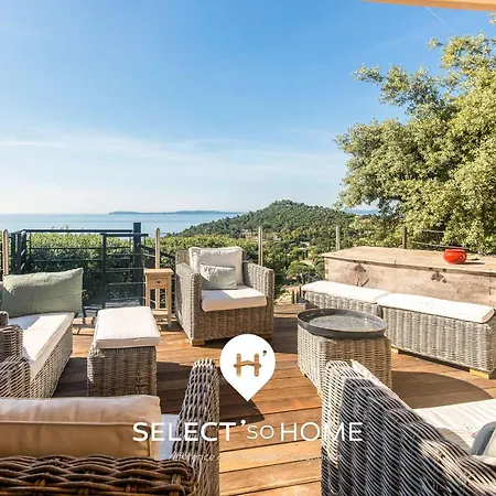 Selectsohome - Vue Avec Piscine Pour 8 Personnes - Nuages Villa *