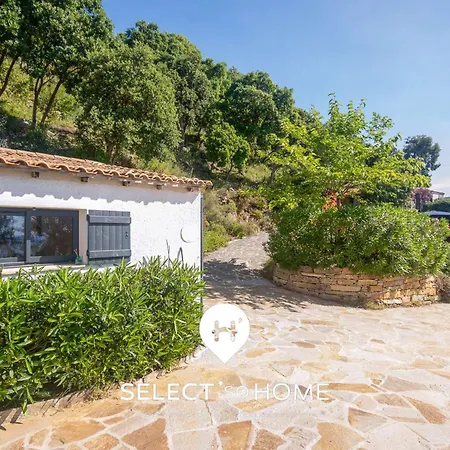 Selectsohome - Vue Avec Piscine Pour 8 Personnes - Nuages Villa Le Lavandou