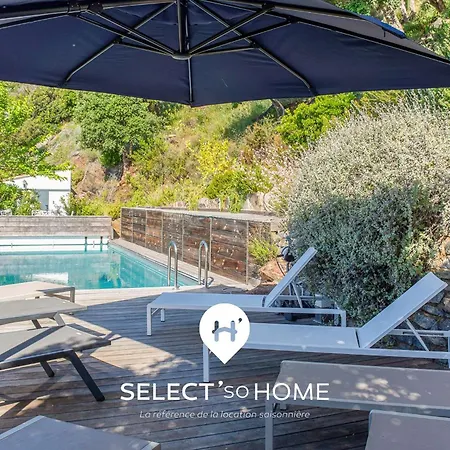 Selectsohome - Vue Avec Piscine Pour 8 Personnes - Nuages Villa *