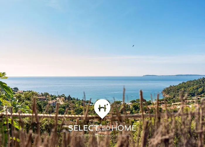 Selectsohome - Vue Piscine Infinie - Nuages * Le Lavandou