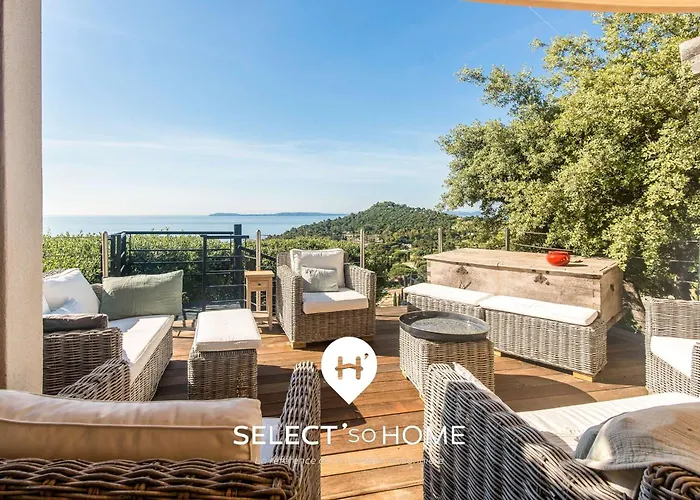 Selectsohome - Vue Avec Piscine Pour 8 Personnes - Nuages Villa *